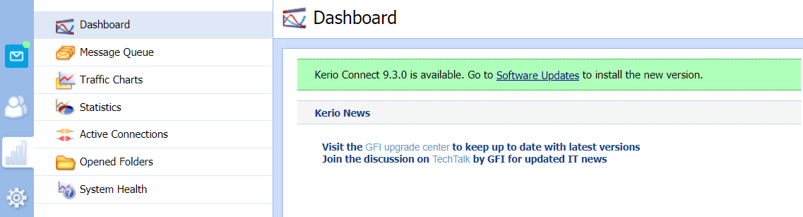 Upgrading Kerio Connect Server to the Latest Version – KerioConnect Support